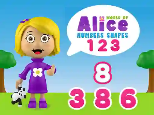 게임 World of Alice Numbers Shapes 온라인
