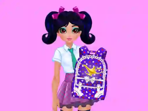 게임 Jasmine and Elsa School Bag Design Contest 온라인