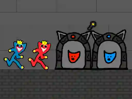 게임 Red and Blue Stickman Huggy 2 온라인