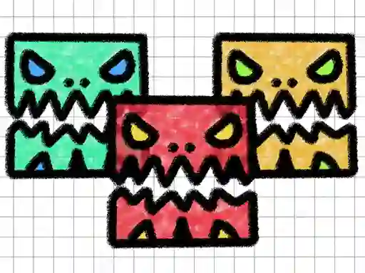 게임 Geometry Dash Paper Note 온라인