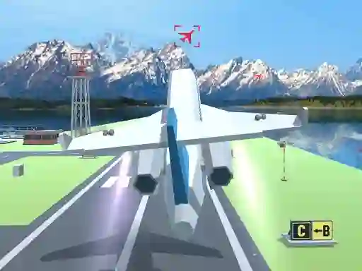 게임 Polygon Flight Simulator 온라인