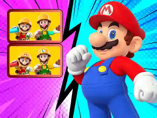게임 Mario spot The Differences 온라인