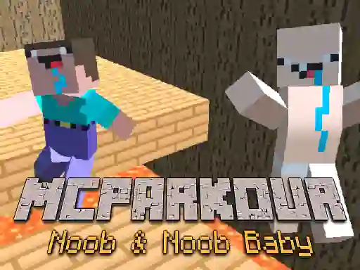 게임 MCParkour Noob & Noob Baby 온라인