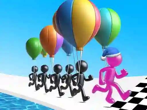 게임 Ballon Race 3D 온라인