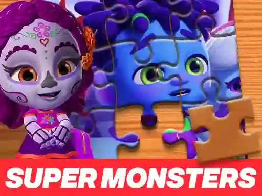 게임 Super Monsters Jigsaw Puzzle 온라인