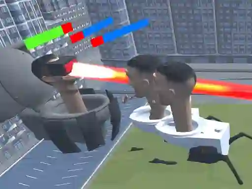 게임 Skibidi Toilet Monster Fight 온라인