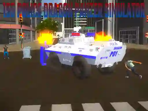 게임 155 Police Dragon Panzer Simulator 온라인