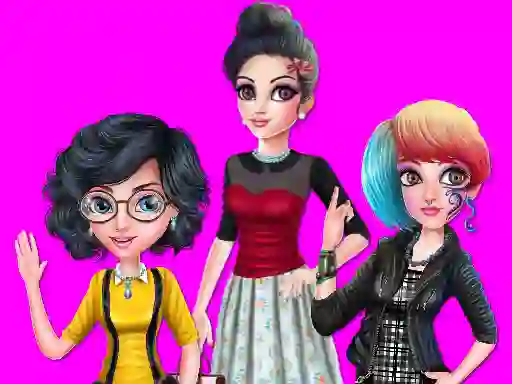 게임 College Girl Squad Fashion Dressup 온라인