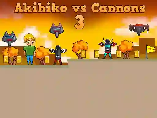 게임 Akihiko vs Cannons 3 온라인