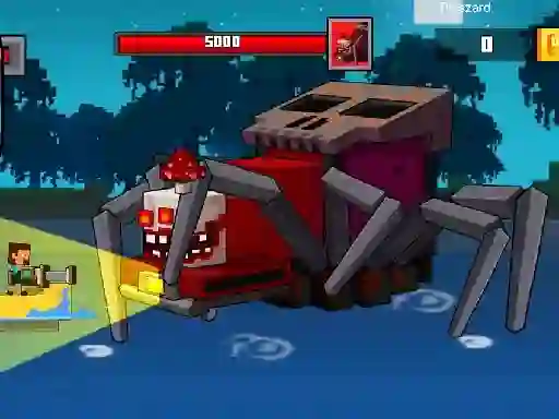 게임 Pirate Block Craft Monster Shooter 온라인