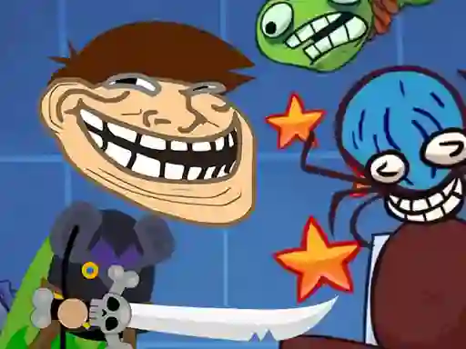 게임 TrollFace Jigsaw 온라인