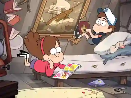 게임 Gravity Falls Slide 온라인