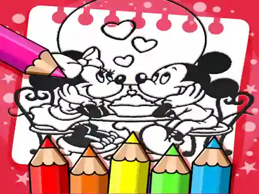 게임 Mickey Mouse Coloring Book 온라인