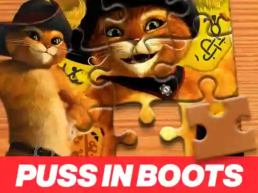 게임 Puss in Boots The Last Wish Jigsaw Puzzle 온라인