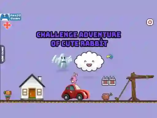 게임 Challenge adventure of cute rabbit 온라인