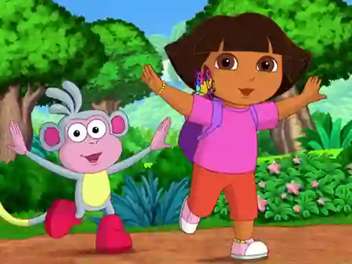 게임 Dora The Explorer Coloring 온라인