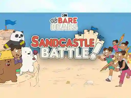 게임 Sandcastle Battle! We Bare Bears 온라인
