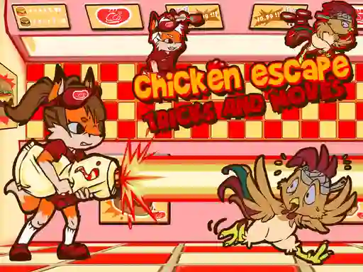 게임 Chicken Escape Tricks and moves 온라인