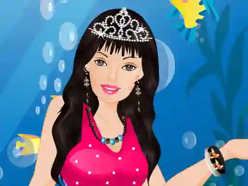 게임 Barbie Mermaid Dressup 온라인