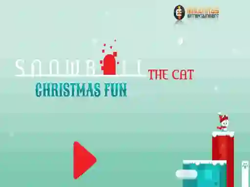 게임 Snowball The Cat Christmas Fun 온라인