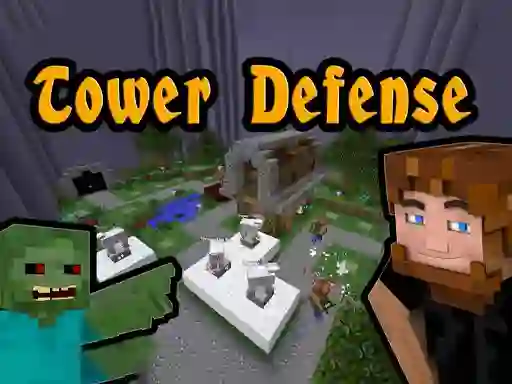 게임 Minecraft Tower Defense 온라인