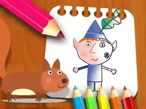 게임 Ben Hollys Coloring Book 온라인