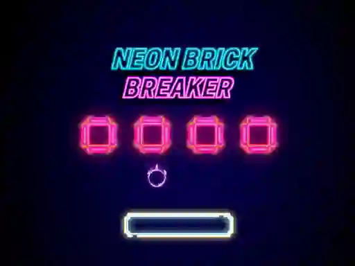 게임 Neon Brick Breaker 온라인