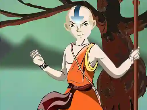 게임 Avatar Aang DressUp 온라인