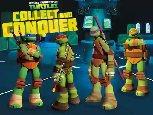 게임 Teenage Mutant Ninja Turtles: Collect and Conquer 온라인