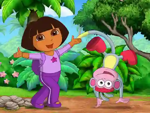 게임 Find 7 Differences Dora 온라인