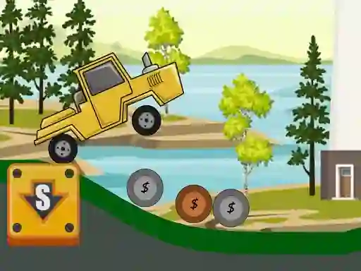 게임 Hill Climb Tractor 2D 온라인