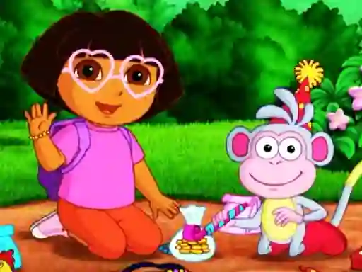 게임 Dora Kids Puzzles 온라인