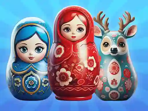 게임 Sort by Matryoshka Shelves! 온라인