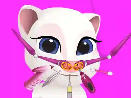 게임 Little Angela Nose Doctor 온라인