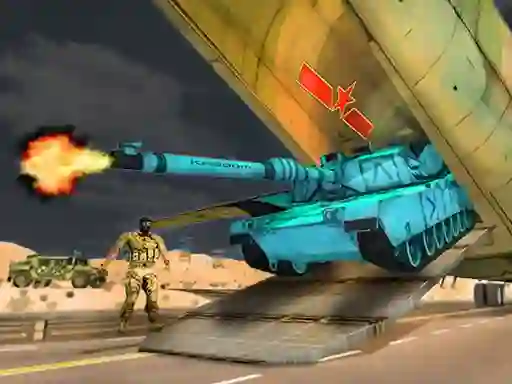게임 Offroad Army Transporter 온라인
