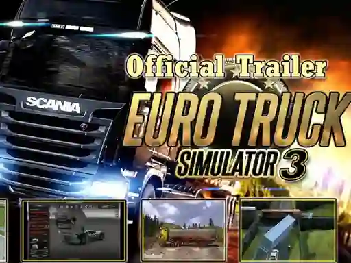 게임 Euro Truck Drive 온라인