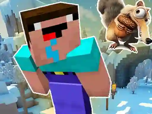 게임 Noob Parkour: Snow Age 온라인