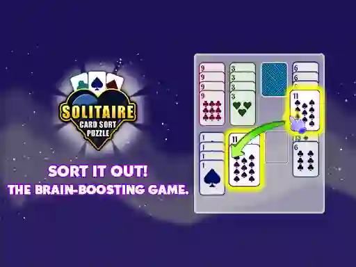 게임 Solitaire Card Sort Puzzle 온라인