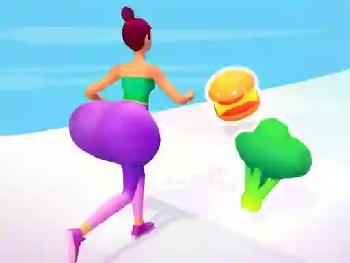 게임 Twerk it! body Race 3D 온라인