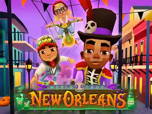 게임 Subway Surfers New Orleans 온라인