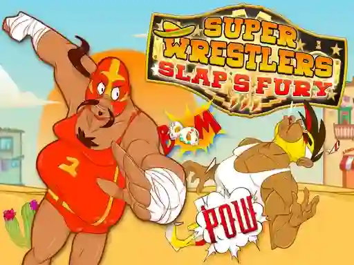 게임 Super Wrestlers : Slaps Fury 온라인