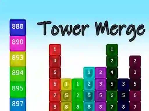 게임 Tower Merge 온라인