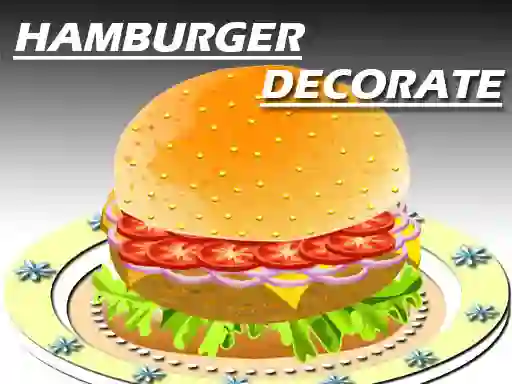 게임 Hamburger Decorating 온라인