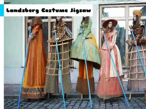 게임 Landsberg Costume Jigsaw 온라인