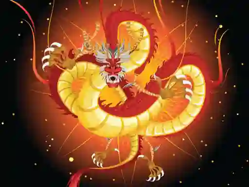 게임 Chinese Dragons Coloring 온라인