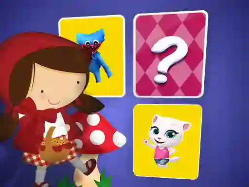 게임 Little Red Riding Hood Memory Card Match 온라인