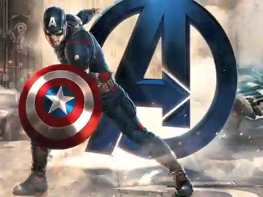 게임 Captain American Jigsaw Puzzle 온라인