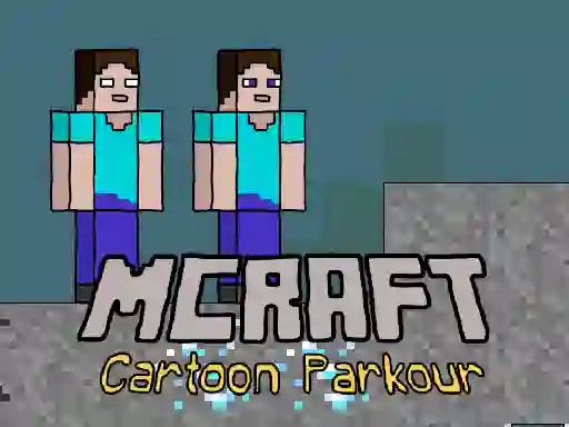게임 Mcraft Cartoon Parkour 온라인