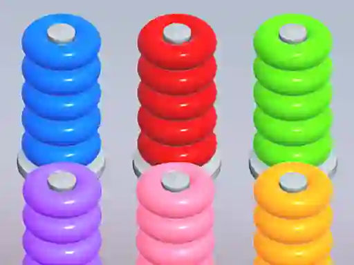 게임 Color Ring Sort 온라인