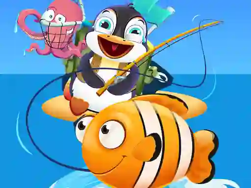 게임 Baby Penguin Fishing 온라인